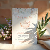 ローズガーデンティーパーティー ブライダルシャワー 招待状