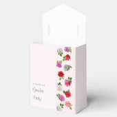 ローズガーデンパーティー ブライダルシャワー フェイバーボックス (オープン)