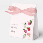 ローズガーデンパーティー ブライダルシャワー フェイバーボックス (正面サイド)