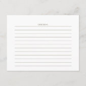 ローズガーデン | レシピカード (裏面)