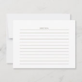 ローズガーデン | レシピカード (裏面)