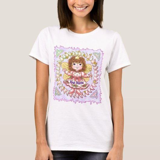 ローズガールフェアリーティーシャツ Tシャツ (正面)