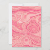 ローズクォーツとブッシュ ストラタ シャワーメール便 招待状 (裏面)