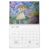 ローズクォーツの時計の天使 カレンダー (3月 2026)