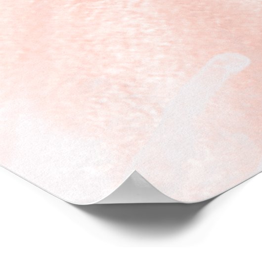 ローズゴールドのドレス キンセアニエラ 15歳の誕生日 背景 ポスター (角)