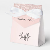 ローズゴールドのブッシュグロスが滴る名前ありがとうございます フェイバーボックス (正面サイド)