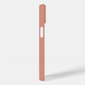 ローズゴールドの女の子らしい署名名前パーソナライズ Case-Mate iPhoneケース (裏面 / 右)