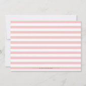 ローズゴールドの愛と喜びのモダンなホリデーカード シーズンカード (裏面)