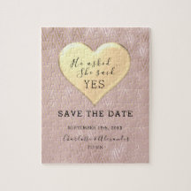 ローズゴールドの結婚式　保存日