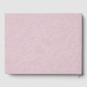 ローズゴールドの花嫁への手紙　記念ノート ゲストブック (裏面)