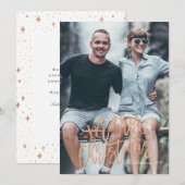 ローズゴールドの華やぎ II シーズンカード (正面/裏面)