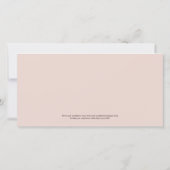 ローズゴールドグリッターギフト証明書 (裏面)