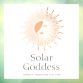 ローズゴールドサンゴッデスガールスプレータンニングサロン ウィンドウサイン (シート3)