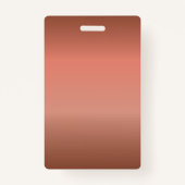 ローズゴールドスパークルドリッピー スウィートシックスティーンVIP バッジ (裏面)