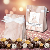 ローズゴールドマーブル 結婚式 & キンセアニエラ 個人用 フェイバーボックス