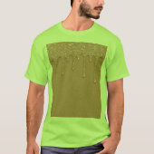 ローズゴールドラメドリップ Tシャツ (正面)