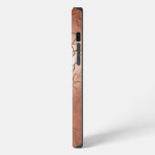 ローズゴールド柄 iPhone/iPadケース iPhoneケース (左側面)