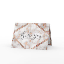 ローズゴールド / カッパーマーブルカリグラフィー