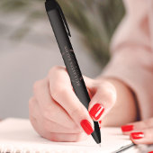 ローズゴールド サークル サロン ロゴ 黒ボールペン