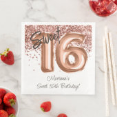 ローズゴールド サweet 16 誕生日パーティー (インサイチュ)