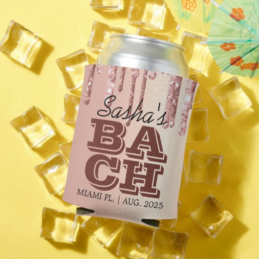 ローズゴールド ドリップス バチェロレッテパーティー 専用 缶クーラー (インサイチュ 夏)