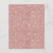 ローズゴールド ハウス クリーニング サービス 家政婦 チラシ (裏面)