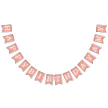 ローズゴールド ハッピー バースデー 3文字 名前 エミ ピンク