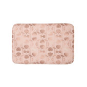 ローズゴールド バスマット (正面)