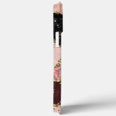 ローズゴールド ピンク ストラタ グリッター グラム Case-Mate iPhoneケース (裏面 / 右)