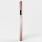 ローズゴールド フェイク グリッター ブリング 手書き名前 Case-Mate iPhoneケース (裏面/右)