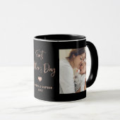 ローズゴールド |フォトスクリプト母の日 マグカップ (正面右)