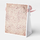 ローズゴールド フラワー ニカ・ムバラク お祝い箱 フェイバーボックス (裏面サイド)