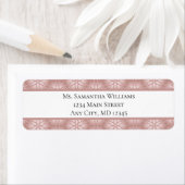 ローズゴールド ブッシュピンク 返信先ラベル ラベル (インサイチュ)