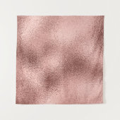 ローズゴールド メタリック：ヴィンテージ シャイン タペストリー (正面(横))