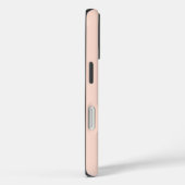 ローズゴールド モダンスクリプト モノグラム 名前 Case-Mate iPhoneケース (裏面 / 右)