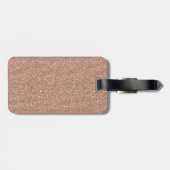 ローズゴールド ラゲッジタグ (裏面横)