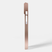 ローズゴールド ラメ シルバー 華やか フェミニン サイン Case-Mate iPhoneケース (裏面 / 左)