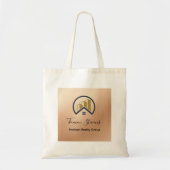 ローズゴールド | レッドカラー実在エテート トートバッグ (正面)