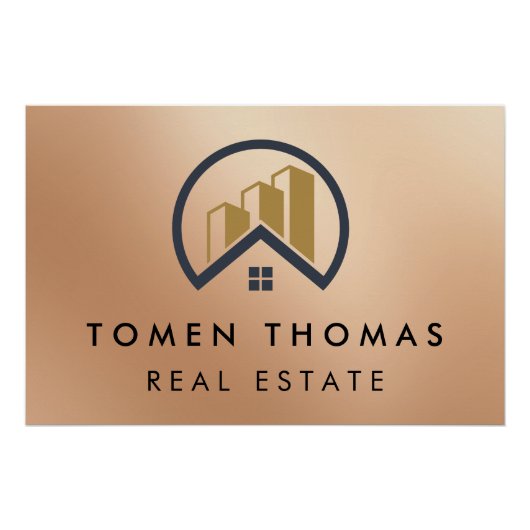 ローズゴールド | レッドカラー実在エテート ポスター (正面)