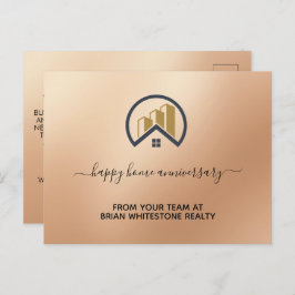 ローズゴールド | レッドカラー実在エテート ポストカード