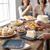 ローズゴールド ロータス ボタニカル 30歳の誕生日 プレート