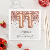 ローズゴールド 11歳の誕生日パーティー (インサイチュ)