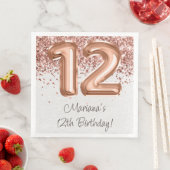 ローズゴールド 12歳の誕生日パーティー (インサイチュ)