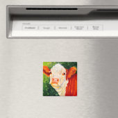 ローズザハッピーハイファーヘフォードカウマグネット マグネット (インサイチュ (食洗機))