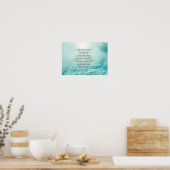 ローズズ祈りの言葉スピリチュアルポスター ポスター (キッチン)