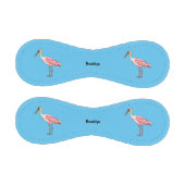 ローズテスプーンビルの鳥の漫画イラストレーション 野球ボール (パネル)