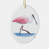 ローズテスプーンビルクリスマスの飾り セラミックオーナメント (右)