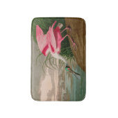 ローズテスプーンビルバードオブアメリカオードボンプリント バスマット (正面縦)