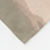 ローズテスプーンビルバードオブアメリカオードボンプリント フリースブランケット (角)