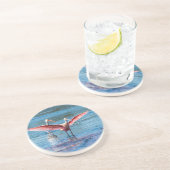 ローズテスプーンビル砂岩ドリンクコースター コースター (側面)